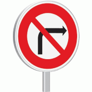 Panneaux permanents Taliasign B 850 mm classe 1 - PPTLGLV1B2B-TL02 Panneaux permanents Taliasign B 850 mm classe 1 - PPTLGLV1B2B-TL02