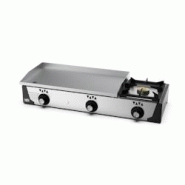 Plancha à gaz avec réchaud – plaque en acier rectifié 15 mm - 3667335118328 Plancha à gaz avec réchaud – plaque en acier rectifié 15 mm - 3667335118328