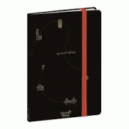 QUO VADIS travel notebook drpaper world cr élast - 2371177q QUO VADIS travel notebook drpaper world cr élast - 2371177q