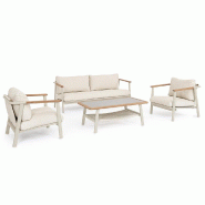 Salon avec accoudoirs Leonida Morny WG25