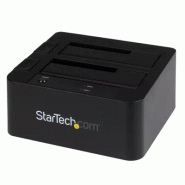 Station d'accueil USB 3.0 / eSATA pour 2 disques durs SATA III de 2,5 / 3,5 - Dock HDD / SSD avec UA