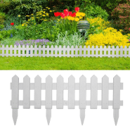 Vidaxl bordures de pelouse 25 pcs blanc 10 m pp 48616 Vidaxl bordures de pelouse 25 pcs blanc 10 m pp 48616