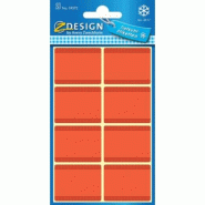 AVERY Etui de 40 étiquettes congélation ZDesign, format 28 x 36 mm, coloris rouge - rouge 4004182593721