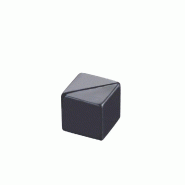 Cubes de table 2,9cm acrylique noir