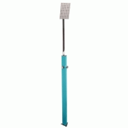 Douche de jardin showerpoint bleue ciel - 220 cm - aluminium - mixeur chaud/froid Douche de jardin showerpoint bleue ciel - 220 cm - aluminium - mixeur chaud/froid