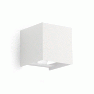 Gea Luce Applique Murale Extérieure Ges1020 2X5W Led Cct Sélectionnable 3000K/4000K/5500K Ip65 Blanc - Gealuce - GES1020 Gea Luce Applique Murale Extérieure Ges1020 2X5W Led Cct Sélectionnable 3000K/4000K/5500K Ip65 Blanc - Gealuce - GES1020