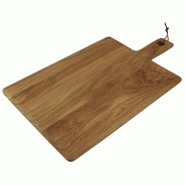 Grande planche carrée en chêne 350x260x15mm manche 110mm | Olympia - GM261