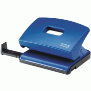 NOVUS Lot de 20 Perforateur 2 trous City-Line C 216, capacité 16 feuilles, coloris bleu - 025-0379