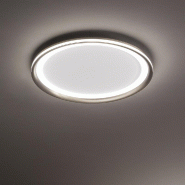 Plafonnier LED Perenz EDGE 38W Gris Titane en aluminium - gris 8196 GR LC
