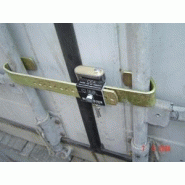 Verrou de haute sécurité pour porte conteneur