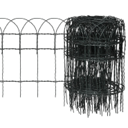 Vidaxl bordure de pelouse fer enduit de poudre 10x0,4 m 141071 Vidaxl bordure de pelouse fer enduit de poudre 10x0,4 m 141071