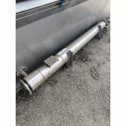 Échangeur tubulaire seditesa 0,5 m² en acier inoxydable avec calorifugeage