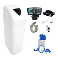 Adoucisseur d'eau 16l vanne fleck 5600 mv complet bac blanc - kit essentiel Adoucisseur d'eau 16l vanne fleck 5600 mv complet bac blanc - kit essentiel