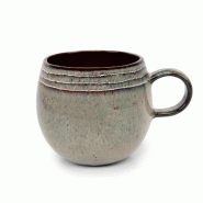 Bazar Bizar Mug en grès cérame 11x11x10 cm couleurs mélangées - Lot de 6 - multicolore Grès POCE026Y-L-MTR6
