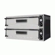 Four à pizza électrique 6 + 6 pizzas Ø 35 cm BASIC XL 66L Prismafood
