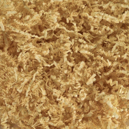 Frisure SizzlePak crème - 40L / 1Kg - Papier kraft naturel - Antistatique et écologique