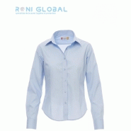 Chemise de travail femme - manches longues - coupe droite en coton - Manager Lady Payper - réf. pay-001021-0334_0