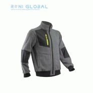 Veste de travail thermique - coudières anti-abrasion en molleton coton et polyester - 5 poches - MIKAN COVERGUARD_0