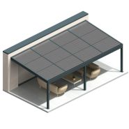 Pergola Solaire adossée Pergola Solaire adossée