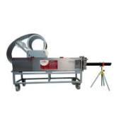 Profileuse à gouttière - Entraînement par galets en polyuréthane - Cisaille guillotine à chaîne