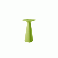 Table haute AMELIE UP - vert citron Table haute AMELIE UP - vert citron