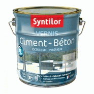 Vernis ciment extérieur / intérieur ciment SYNTILOR incolore satiné 2.5 l