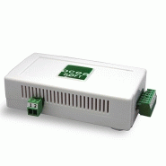 Accessoire pour alarme - boîtier d'alarme contact sec sur réseau tcp/ip - 102 x 54 x 30 mm
