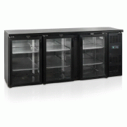 Arrière de bar 3 portes vitré groupe a droite usage intensif - PCBC310G
