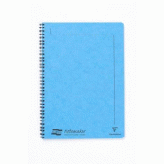 Clairefontaine Lot de 10 Cahier Europa Notemaker A4, 120p./60 feuilles détachables 90 g/m² reliure intégrale, ligné, coloris turquoise - 5016196050199