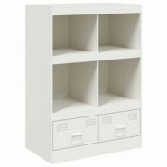Helloshop26 - Buffet bahut commode armoire meuble de rangement organisateur cuisine salle de séjour salon haut 67 x 39 x 95 cm acier 02_0032477 - 300 Helloshop26 - Buffet bahut commode armoire meuble de rangement organisateur cuisine salle de séjour salon haut 67 x 39 x 95 cm acier 02_0032477 - 300