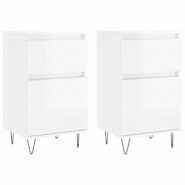 Helloshop26 - Buffet bahut commode armoire meuble de rangement organisateur cuisine salle de séjour salons lot de 2 brillant 40 x 35 02_0036706 - 300 Helloshop26 - Buffet bahut commode armoire meuble de rangement organisateur cuisine salle de séjour salons lot de 2 brillant 40 x 35 02_0036706 - 300