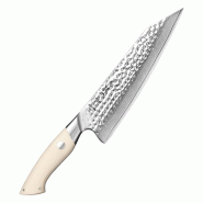 Hezhen - Couteau de chef Damas - B38H Série élégante - multicolore B38H-CS