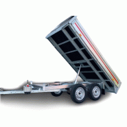 Remorque benne - VDM KIPPER 260/2 - 2,54 X 1,53 M_0