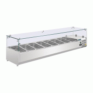 Saladette réfrigérée Série G 8x GN1/4 G610 Polar