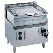 Sauteuse restauration professionnelle electrique basculante cuve in... - PE17/BRI8-N
