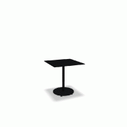 Table de café carrée 70x70 BOLT - noir