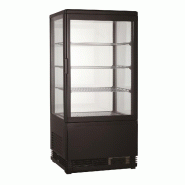 Vitrine réfrigérée desserts et boissons 68l noir - P7487.0170