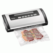Appareil de mise sous vide alimentaire - en acier inoxydable et plastique - fonctions multiples - pompe à vide 15 l/min Appareil de mise sous vide alimentaire - en acier inoxydable et plastique - fonctions multiples - pompe à vide 15 l/min