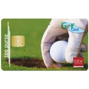 Carte à puce TEE PURSE - Gestion et fidélisation multiservices pour golfs Carte à puce TEE PURSE - Gestion et fidélisation multiservices pour golfs