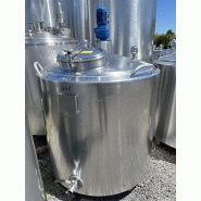 Cuve ETA 1000 L - CUV447 - Inox 304L - Agitation Tri-pâle Cuve ETA 1000 L - CUV447 - Inox 304L - Agitation Tri-pâle