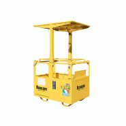 Nacelle grue toit amovible 3 personnes idéale pour les travaux de levage en toute sécurité