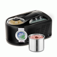 NEMOX turbine à glaces 1.7l 150w noir 003A600835 - noir aluminium 003A600835