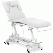Physa - Physa Physa Nantes White_PH Table De Massage Professionnelle Électrique Lit De Massage Table De Soin Kiné 3 Moteurs Blanc 200 kg - blanc 406