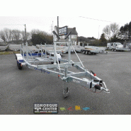 Porte voilier à gruter GALAXY - G1602V / GD12V - PTAC : 2400Kg - 2 essieux Sun Way - Référence G1260V / GS16V