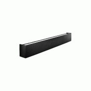 Applique murale LED moderne en aluminium noir mat 30W 3000K, design fin et élégant pour l'éclairage intérieur - Perenz - noir 8280 N LC