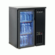 Arrière-Bar Réfrigéré 1 Porte Vitrée Battante - 124 L - TEFCOLD - 5708181754891