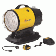 Chauffage mobile radiant au fioul autonome avec batterie mini sun DC - SOVELOR-DANTHERM - MINISUN DC_0