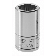Douille 1/4" 12 pans 12mm Facom | R.12E Douille 1/4" 12 pans 12mm Facom | R.12E