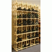 Etagère en bois pour le stockage de bouteilles de vin - modèle 380