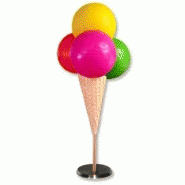 Glace Quatre Boules 100 cm Glace Quatre Boules 100 cm